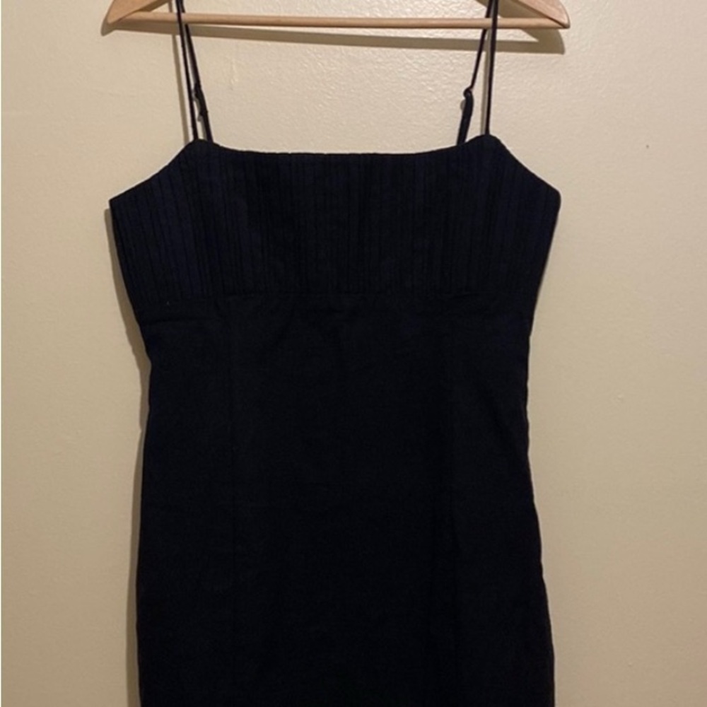 Anthropologie women’s NWT 100% Linen Slim Mini Dress Ophelia Sleeveless summer - Picture 9 of 9